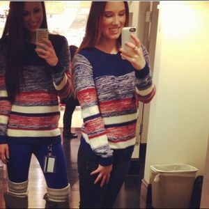 Red White & Blue Sweater